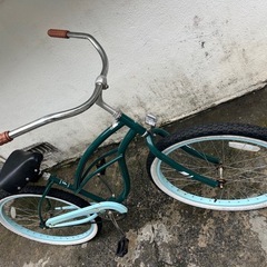 26インチビーチクルーザーバイク街乗り自転車通勤車通学車🍉プロフ必読の画像