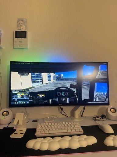 LG 湾曲ウルトラワイドモニター 34インチ 144hz