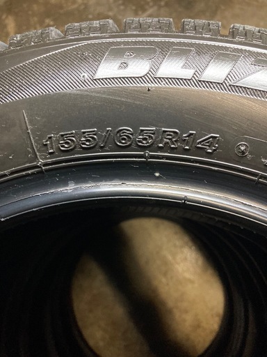 155/65R14 スタッドレス VRX 4本 中古