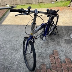 折りたたみ　自転車の画像
