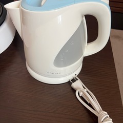 電気ケトル グリル鍋 セットの画像