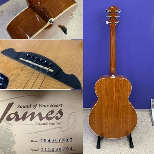 James JF400 NAT ジェームス アコースティックギター 札幌市 北区 屯田店