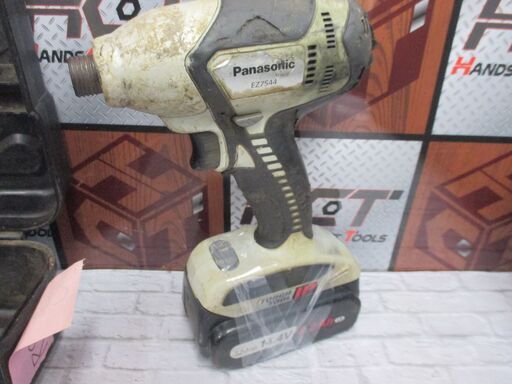 パナソニック Panasonic EZ7544 インパクトドライバ 中古品 バッテリ 14.4V二個/充電器 【ハンズクラフト宜野湾店】