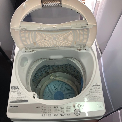 2021年製　5k TOSHIBA 東芝電気洗濯機　5.0kg AW-5G9 ST