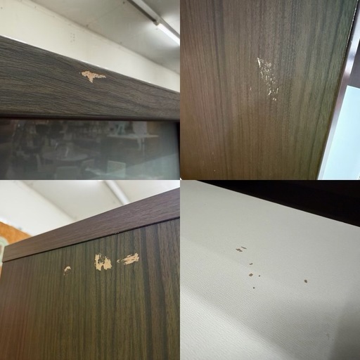 【愛品館 江戸川店 】NITORI 2枚スライド扉 キッチンボード RIPE105（ニトリ）