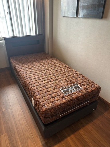 美品！電動ベッド　シングル　 Serta モーションパーフェクトマットレスセット