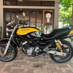 KAWASAKI！バリオス2 ZR250B カスタム　オールペイント　Z2テール　集合ショート菅　LEDテールランプ　機関良好　動画ありの画像
