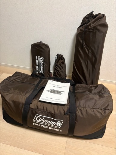【美品　純正シート付】コールマン 最高峰 4Sワイド2ルームカーブ
