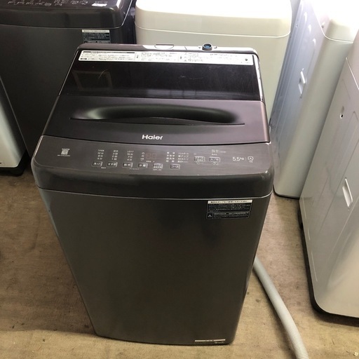 2023年製　ハイアール　全自動電気洗濯機　5.5kg JW-U55LK ST