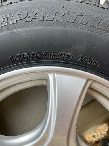 スタッドレスタイヤ 145-80-R13 75Q