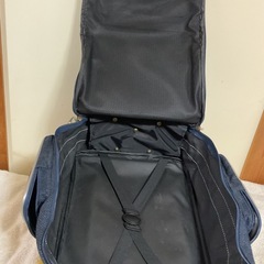 ソフトキャリーバッグ 35✖️16✖️44✖️h55〜87cm  濃紺  布製の画像