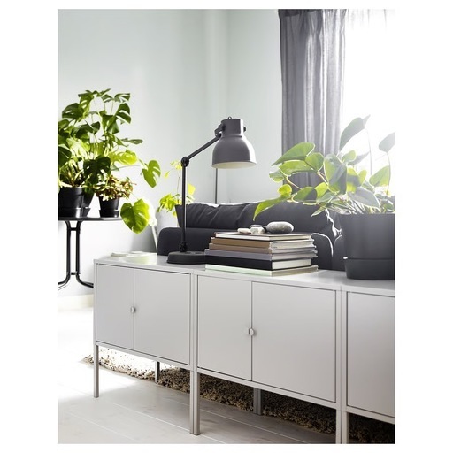LIXHULT リックスフルト キャビネット, メタル, グレー, 60x35 cm - IKEA 2点イケアLIXHULT リックスフルト キャビネット, メタル/コンボ