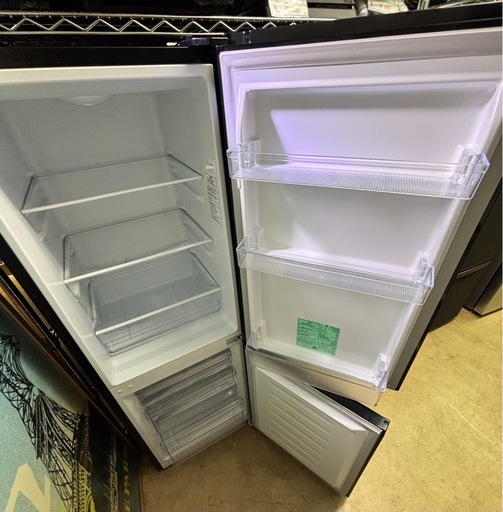 Hisense 冷蔵庫 175L ブラック HR-D1701B