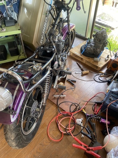 Kawasaki　Z250ltd　kz250rレストア途中