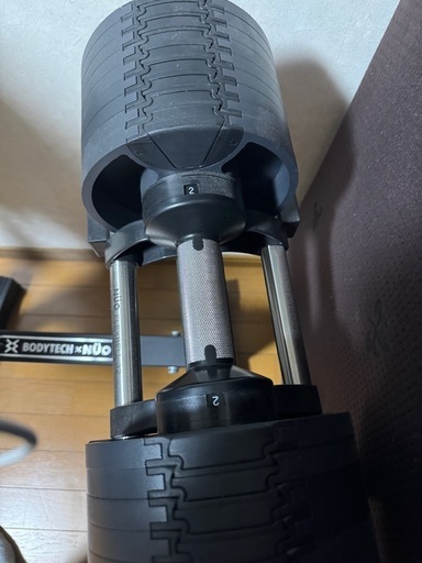 フレックスベル ダンベル 32kg 4kg刻み 可変式ダンベル NUOBELL