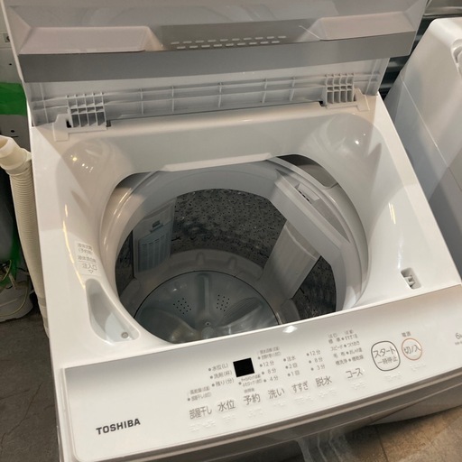 ジモティー割】TOSHIBA 2023年製 6.0kg 洗濯機（ID2076） (トレジャー 