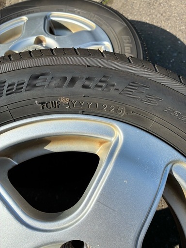 軽自動車夏タイヤホイールセットほぼ新品