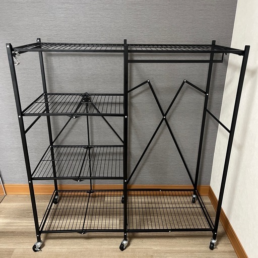 【新品】新生活　ハンガーラック
