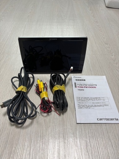 カロッツェリア　carrozzeria 10.1型　ヘッドレスト　後席　モニター