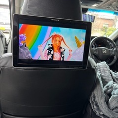 カロッツェリア　carrozzeria 10.1型　ヘッドレスト　後席　モニターの画像