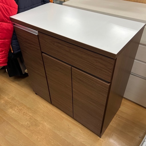 【リサイクル市場エコ伊川谷】 キッチンカウンター  食器棚 【取りに来られる方限定】