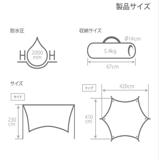 DOD イツカノタープ