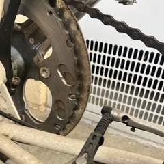 折りたたみ自転時の画像