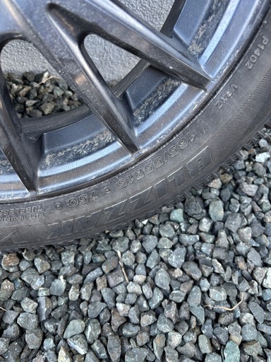 タイヤホイール　165/55r15 4本 取引中