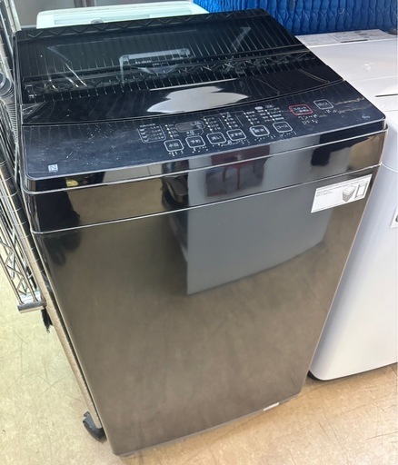 NITORI 洗濯機 6kg ガラストップ NTR60 BKN