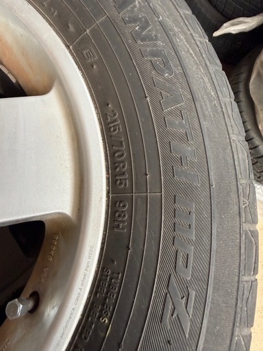 車のパーツ DEGNAR 215/70/R15