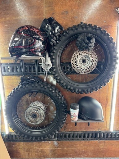 【完売】HONDA FTR223 用　スパイクタイヤホイールセット　ピレリ PIRELLI 0697900 ラリー クロス MT21 RALLY CROSS 120/90-18