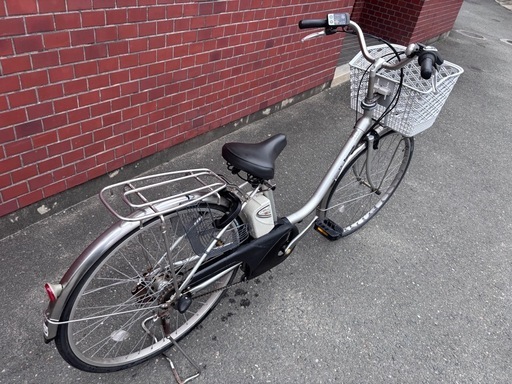 Panasonic 電動アシスト自転車 シティタイプ シルバー 【公式通販】