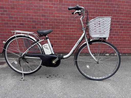 Panasonic 電動アシスト自転車 シティタイプ　シルバー