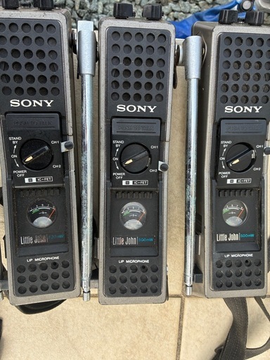 SONY トランシーバー　5台