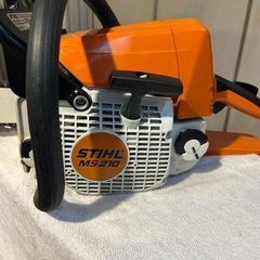 中古程度良/綺麗/実動農機具【STIHL  チェーンソー　MS210    35.2cc/バー35cm】刃新品。引き取り希望です🙇‍♂️の画像