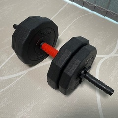 筋トレ用⭐︎可変式ダンベル20kg×2個セットの画像