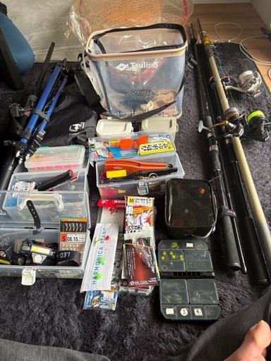 釣具一式仕掛け等多数