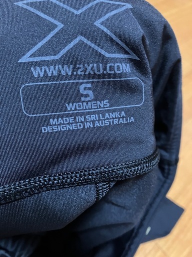 2XU ハーフタイツ　MCS women's Sサイズ