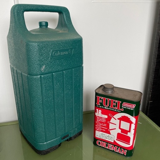Coleman 286A ガソリンランタン ケース・燃料缶付き