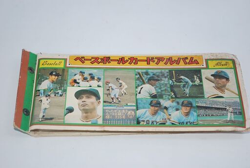 カルビー ベースボールカードアルバム 【64枚入り】レトロ 当時物 昭和 プロ野球 貴重品