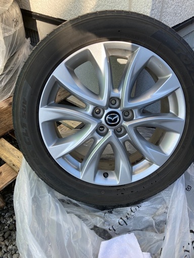 マツダ純正225/55r19タイヤ付ホイール 商談中