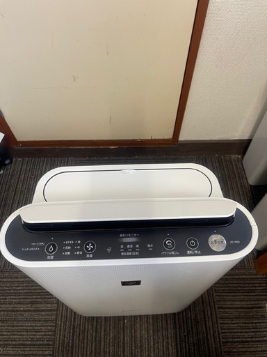SHARP KC-N50-W加湿空気清浄機 2020年製プラズマクラスター動作品