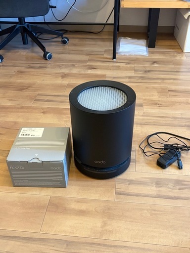 フィルター新品　CADO LEAF 120 AP-C120-BK  （ブラック） 空気清浄機