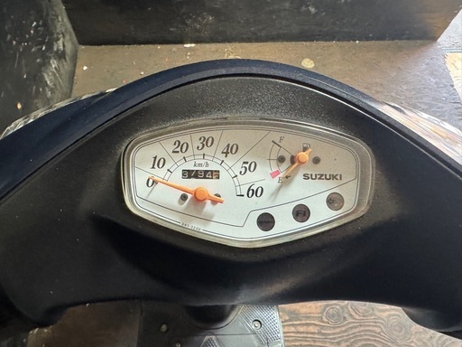 ★支払い総額4.8万円★関東圏内即日配送可能！スズキ　アドレスv50 CA44A 4スト、インジェクション！集中キー！サイスタ付き！