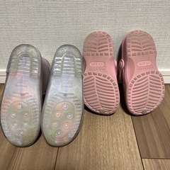 すみっこぐらしサンダル17㎝、 長靴18㎝の画像