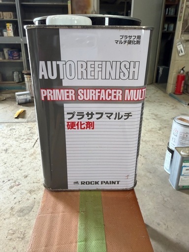 新品 ロック プラサフ クライマックス ブラック 4kg 硬化剤セット