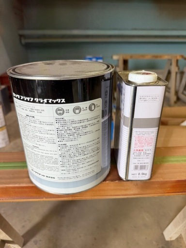 新品 ロック プラサフ クライマックス ブラック 4kg 硬化剤セット
