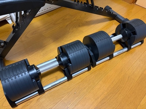 フレックスベル 32kg 正規品 2個セット　ベンチ付き