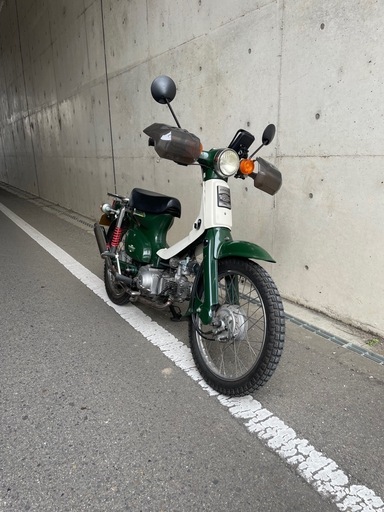 林道　HONDA カブ　ボアアップ