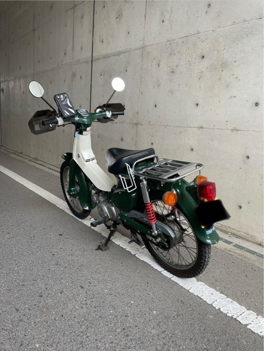 林道　HONDA カブ　ボアアップ